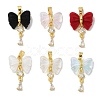 Real 18K Gold Plated Rack Plating Brass Pendants KK-Q009-06G-01-1