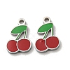 304 Stainless Steel Enamel Charms STAS-L022-006P-1