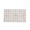504Pcs Electroplated Glass Beads EGLA-N006-064-4