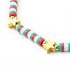 Handmade Polymer Clay Beads Stretch Bracelets Sets BJEW-JB06353-04-6