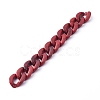 Handmade Acrylic Curb Chains X-AJEW-JB00679-03-2