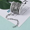 304 Stainless Steel Paperclip Chains CHS-YS0001-02P-7