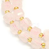 Natural Rose Quartz Beads Strand G-I376-D42-01-3