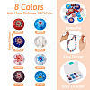 Craftdady Handmade Millefiori Glass Beads LK-CD0001-002-11