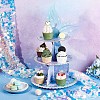 3-Tier Paper Cake Display Stand AJEW-WH0413-64-5