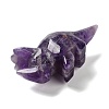 Natural Amethyst Carved Healing Rhinoceros Figurines DJEW-P016-01I-4