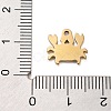 Ion Plating(IP) 201 Stainless Steel Charms STAS-A101-01A-02G-3