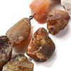 Raw Rough Natural Botswana Agate Beads Strands G-J388-A09-01-1