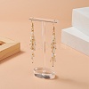 Natural Pearl Tassel Dangle Earrings EJEW-JE05209-3
