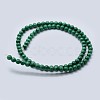 Natural Malachite Beads Strands G-F571-27AB1-7mm-3