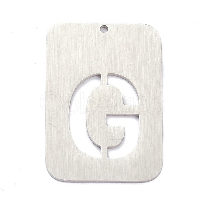 Non-Tarnish 304 Stainless Steel Pendants STAS-K216-49G-P-1