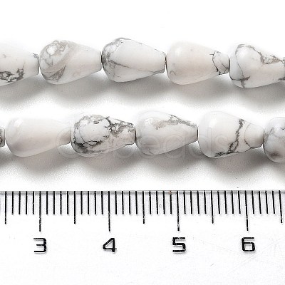 Natural Howlite Beads Strands G-B106-A26-01-1