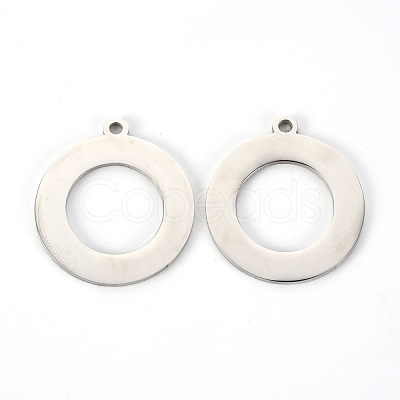 Non-Tarnish 201 Stainless Steel Pendants STAS-Q239-010A-1