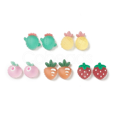 Transparent Resin Cabochons X-RESI-F024-M-1