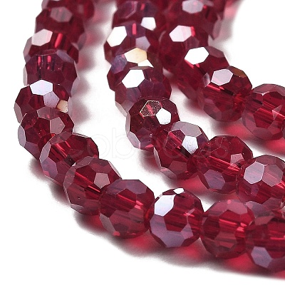 Transparent Glass Beads EGLA-A035-T4mm-B02-1