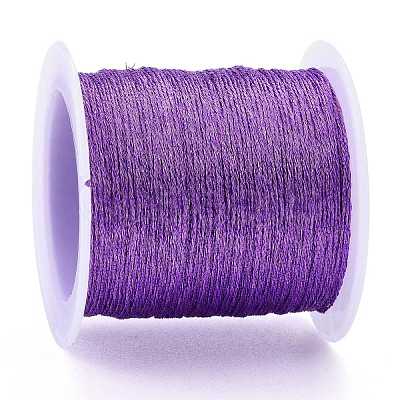 Polyester Braided Metallic Thread OCOR-I007-B-12-1