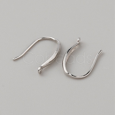 Sterling Silver Earring Hooks STER-WH0013-01-1