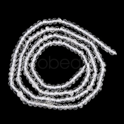 Natural Quartz Crystal Beads Strands G-H071-A05-01-1