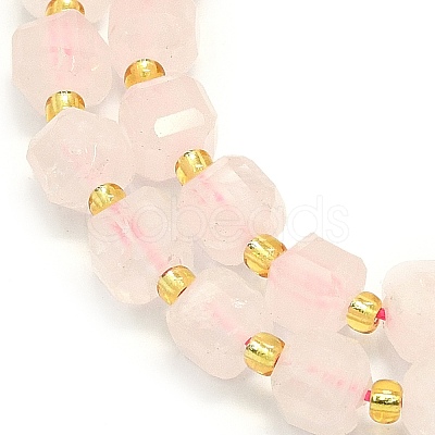 Natural Rose Quartz Beads Strand G-I376-D42-01-1