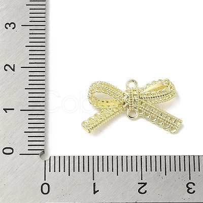 Brass Connector Charms KK-K371-15G-1