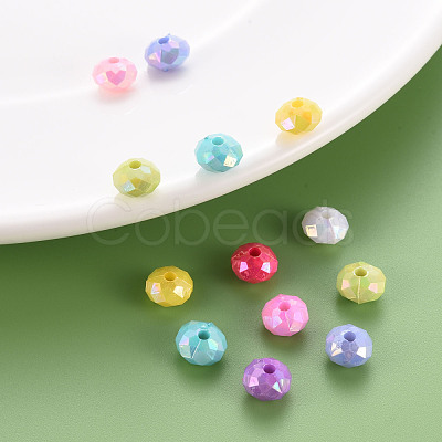 Opaque Acrylic Beads MACR-Q239-018-1