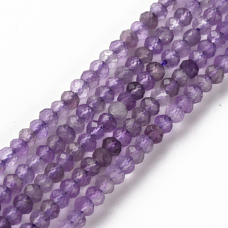 Natural Amethyst Beads Strands X-G-S362-102-1
