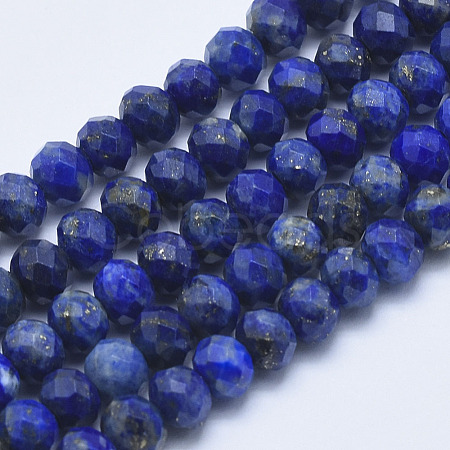Natural Lapis Lazuli Beads Strands G-K246-29B-1