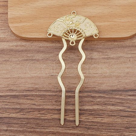 Ancient Style Alloy with Iron Hair Fork Finding PW-WG5E3DD-04-1