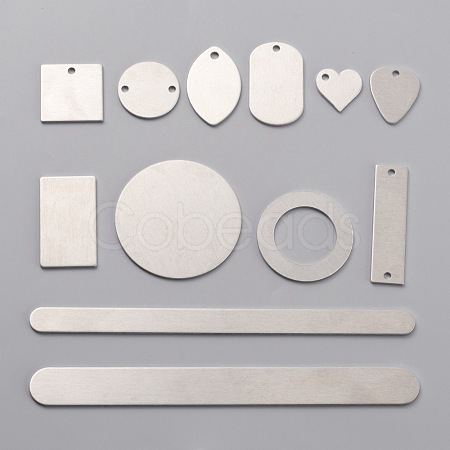 (Defective Closeout Sale: Some Scratched Surface) Aluminum Pendants ALUM-XCP0001-03P-1