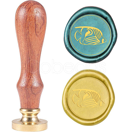 Wax Seal Stamp Set AJEW-WH0131-813-1