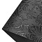 Embossed Flower Pattern Imitation Leather Fabric, for DIY Leather Crafts, Bags Making Accessories, Gray, 30x135cm