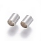 Tarnish Resistant 304 Stainless Steel Tube Beads, Stainless Steel Color, 5x4mm, Hole: 3mm