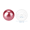 Pearlized Eco-Friendly Dyed Glass Pearl Round Bead HY-PH0002-09-B-4
