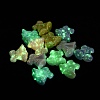 UV Plating Opaque Luminous Acrylic Beads MACR-D083-05-1