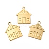 Ion Plating(IP) 201 Stainless Steel Pendants STAS-H172-15G-4