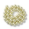Eco-Friendly Dyed Glass Pearl Round Beads Strands HY-A002-12mm-RB012-2