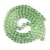 Drawbench Transparent Glass Beads Strands GLAD-Q012-8mm-05-4