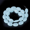 Synthetic Aquamarine Beads Strands X-G-S292-56-1-2