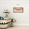 Printed Wood Hanging Wall Decorations WOOD-WH0115-13F-5