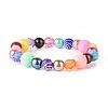 Rainbow Theme Bracelets & Necklaces Sets for Kids SJEW-JS01266-3