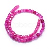 Dyed Natural Agate Beads Strands X-G-F583-12C-2