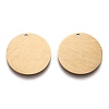 Ion Plating(IP) 304 Stainless Steel Pendants STAS-0133-06E-G-1