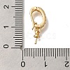 Brass Micro Pave Cubic Zirconia Enhancer Shortener Bails KK-K389-145G-3