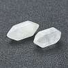 Faceted No Hole Natural Quartz Crystal Beads X-G-K034-20mm-17-2