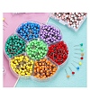 700Pcs 7 Colors Steel Safety Pins PW-WG2324B-01-5