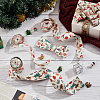 BENECREAT 3Pcs 3 Styles Christmas Theme Polyester Ribbons OCOR-BC0005-41A-4