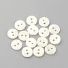 2-Hole Freshwater Shell Buttons BUTT-S020-23-10mm-1