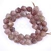 Natural Strawberry Quartz Beads Strands G-T121-06A-2