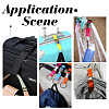   4Pcs 4 Style Nylon Adjustable Add-A-Bag Luggage Strap & Polyester Luggage Straps FIND-PH0007-06-2