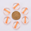 Transparent Acrylic Beads TACR-S154-09A-84-3